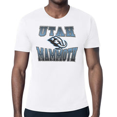 Utah Mammoth Starter Comic Style Team Graphic T-Shirt