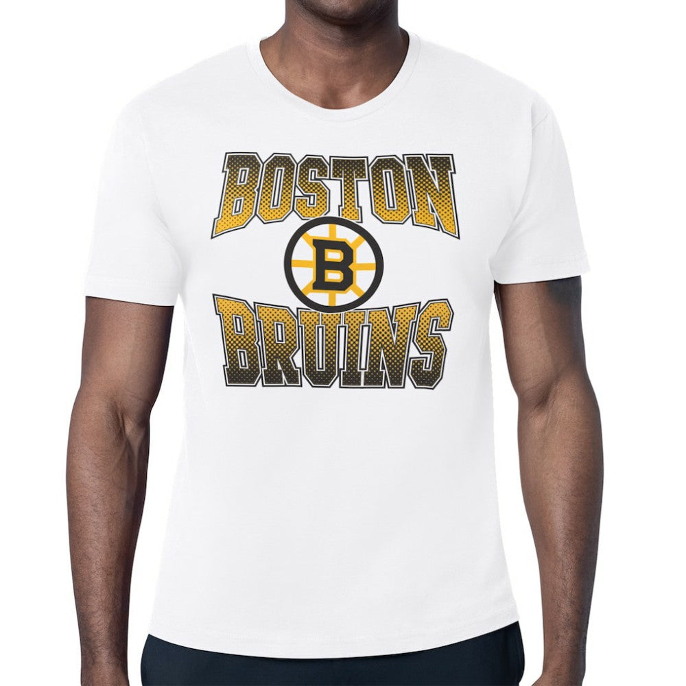 Boston Bruins Starter Comic Style Team Graphic T-Shirt