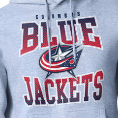Columbus Blue Jackets Starter Comic Style Team Graphic Hoodie