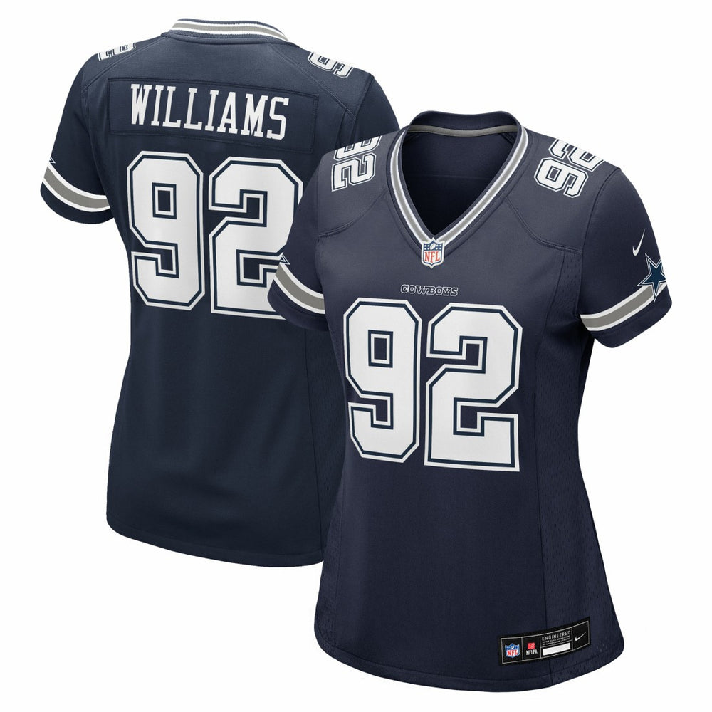 NFL Dallas Cowboys Quinnen Williams Women's Team Game Jersey