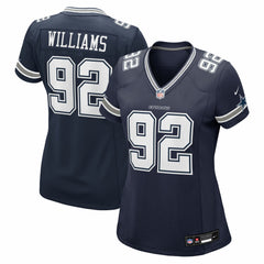 NFL Dallas Cowboys Quinnen Williams Women's Team Game Jersey