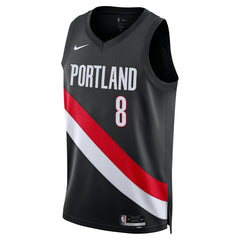 Deni Avdija Portland Trail Blazers Unisex Swingman Jersey - Icon Edition - Black | Nike sale