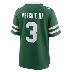 NFL New York Jets John Metchie III Team Game Jersey