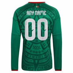 Mexico National Team 2026 Home Replica Long Sleeve Custom Jersey / Soccer For sale