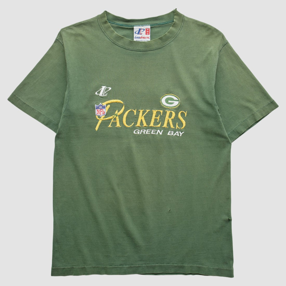 NFL Green Bay Packers Logo Athletic 90s T-shirt