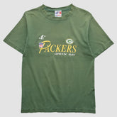 NFL Green Bay Packers Logo Athletic 90s T-shirt