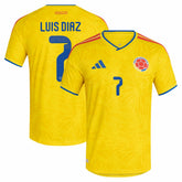 Luis Diaz Colombia National Team 2026 Home Jersey / Soccer Online