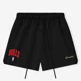 Chicago Bulls Fear of God x NBA Unisex Classic Fit Shorts - Black outlet