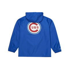 Chicago Cubs Full-Snap Hooded Coaches Jacket - Royal | Mitchell & Ness