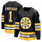 Jeremy Swayman Boston Bruins Fanatics Home Breakaway Jersey