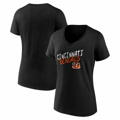 NFL Cincinnati Bengals Women's Hustle V-Neck T-Shirt