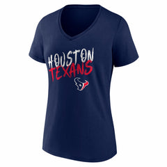 NFL Houston Texans Women's Hustle V-Neck T-Shirt