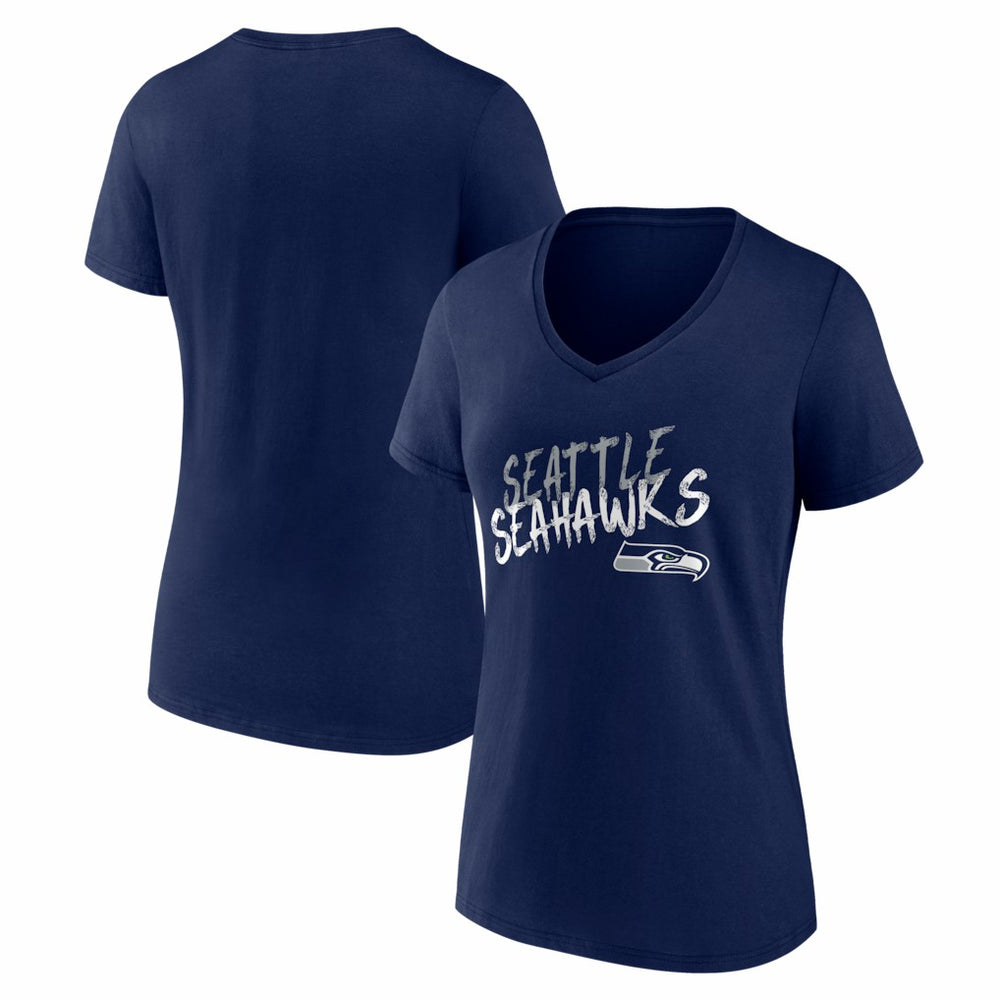 NFL Seattle Seahawks Women's Hustle V-Neck T-Shirt
