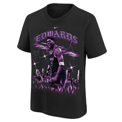 Anthony Edwards Minnesota Timberwolves Youth City Edition Player T-Shirt - Black | Nike shop