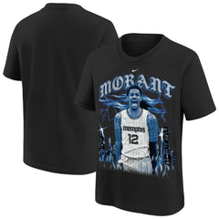 Ja Morant Memphis Grizzlies Youth City Edition Player T-Shirt - Black | Nike discount