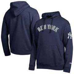 New York Yankees Champion All Star Wordmark Hoodie - Navy
