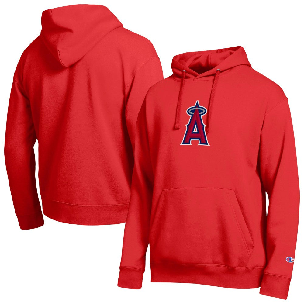 Los Angeles Angels Champion All Star Embroidered Logo Hoodie - Red