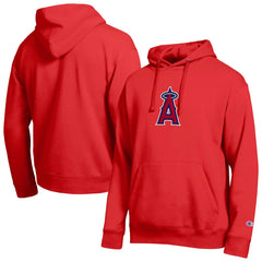 Los Angeles Angels Champion All Star Embroidered Logo Hoodie - Red
