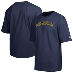 Milwaukee Brewers Champion All Star Chenille Wordmark T-Shirt - Navy