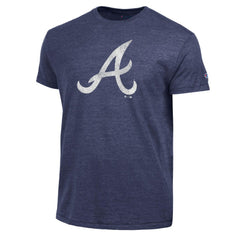 Atlanta Braves Champion Tri-Blend T-Shirt - Navy