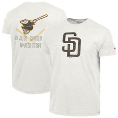 San Diego Padres Champion Tri-Blend T-Shirt - Heather White