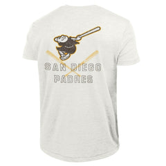 San Diego Padres Champion Tri-Blend T-Shirt - Heather White