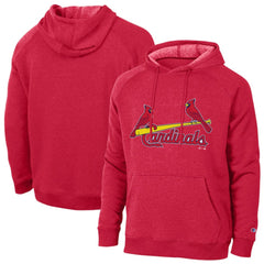 St. Louis Cardinals Champion Triumph Tri-Blend Raglan Hoodie - Red