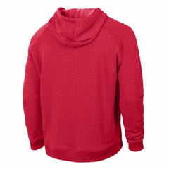Cincinnati Reds Champion Triumph Tri-Blend Raglan Hoodie - Red