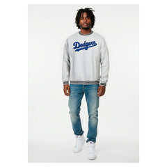 Los Angeles Dodgers Champion Reverse Weave Sweatshirt - Heather Gray