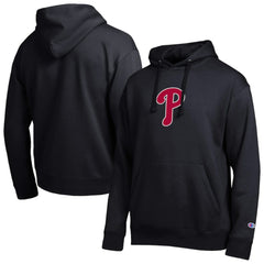 Philadelphia Phillies Champion All Star Embroidered Logo Hoodie - Black