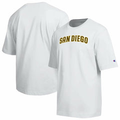 San Diego Padres Champion All Star Arched Chenille Wordmark T-Shirt - White