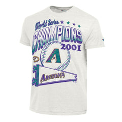 Arizona Diamondbacks Champion Winning Tradition Cooperstown Tri-Blend T-Shirt - White