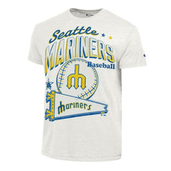 Seattle Mariners Champion Winning Tradition Cooperstown Tri-Blend T-Shirt - White