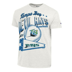 Tampa Bay Rays Champion Winning Tradition Cooperstown Tri-Blend T-Shirt - White