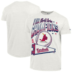 St. Louis Cardinals Champion Winning Tradition Cooperstown Tri-Blend T-Shirt - White