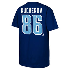 Nikita Kucherov Tampa Bay Lightning Fanatics Youth Alternate Captain 2026 Stadium Series T-Shirt