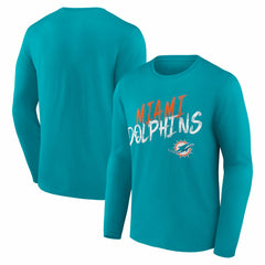 NFL Miami Dolphins Hustle Long Sleeve T-Shirt