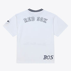 Boston Red Sox Cooperstown Collection Arctic T-Shirt - White | Mitchell & Ness