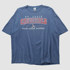 St. Louis Cardinals CSA 2000s T-shirt - Blue Vintage