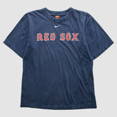 Boston Red Sox 2000s T-shirt - Navy Vintage | Nike