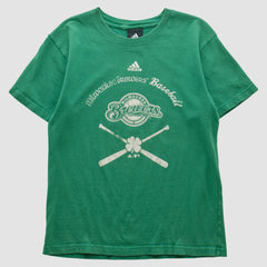 Milwaukee Brewers Adidas 2000s T-shirt - Green Vintage