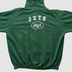 NFL New York Jets NFL 2000s Hooded Full Zip Sweatshirt