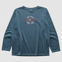 Boston Red Sox Quail Hollow 2000s Long Sleeve T-shirt - Blue Vintage