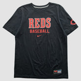 Cincinnati Reds 2010s T-shirt - Black Vintage | Nike