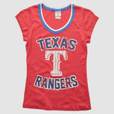 Texas Rangers Campus Lifestyle 2010s T-shirt - Red Vintage