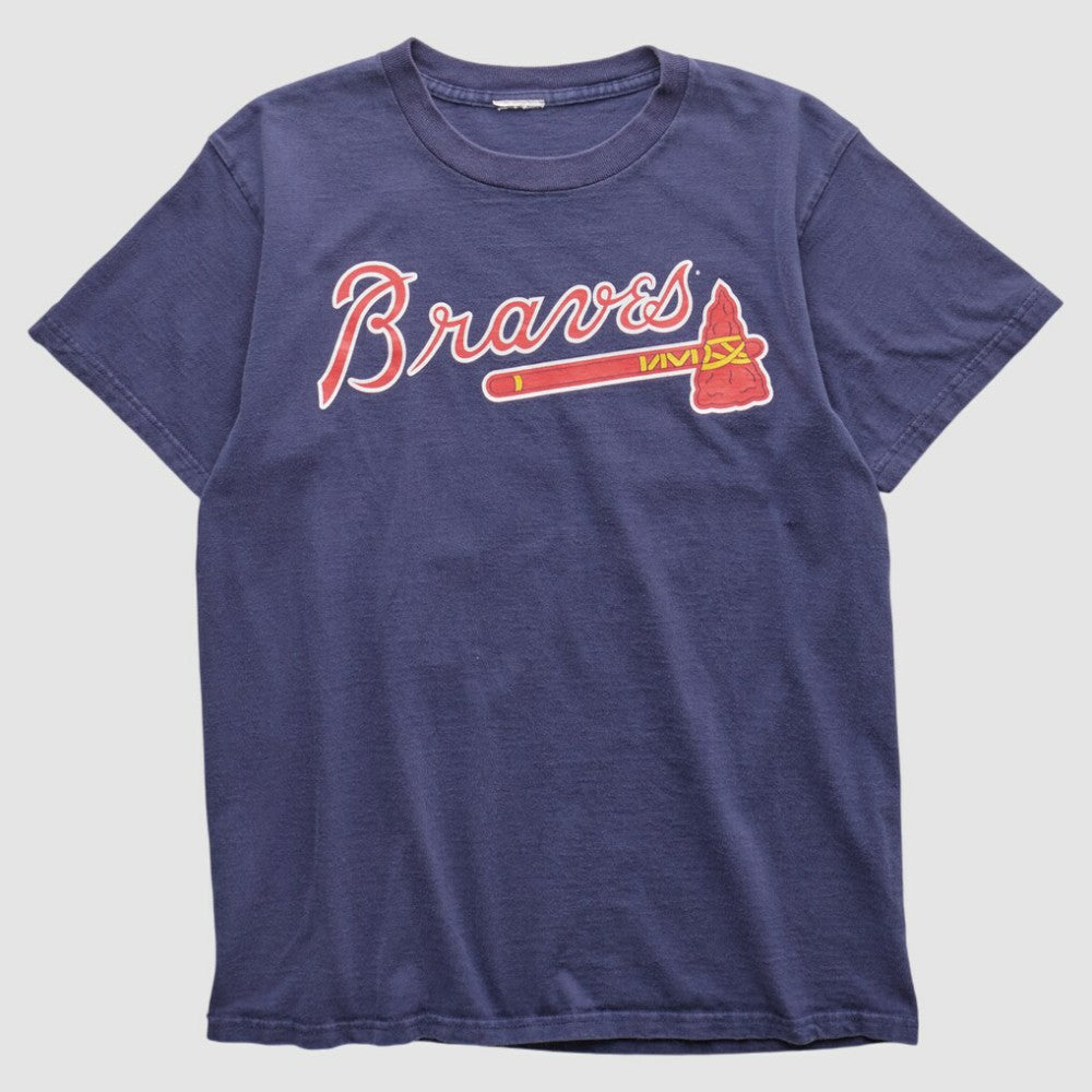 Atlanta Braves 2000s T-shirt - Navy Vintage