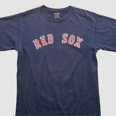 Boston Red Sox Majestic 2000s T-shirt - Navy Vintage