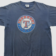 Texas Rangers CSA 2000s T-shirt - Navy Vintage