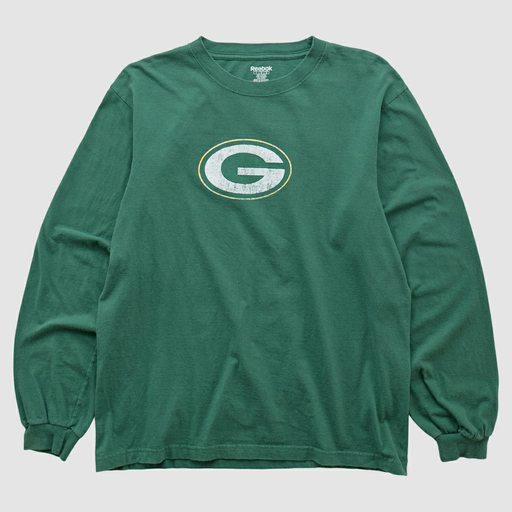 NFL Green Bay Packers Reebok 2000s Long Sleeve T-shirt