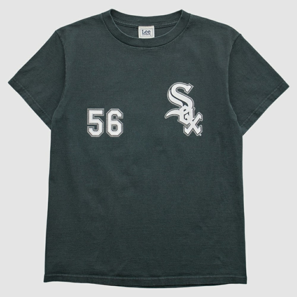 Chicago White Sox Lee Apparel 2000s T-shirt - Black Vintage